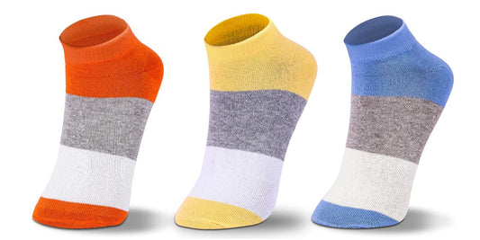 Women's Ankle Socks-Pack of 3pairs